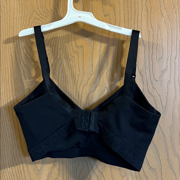 Kindred Bravely Signature Sublime Contour Black Nursing Bra Small Busty - Picture 9 of 11